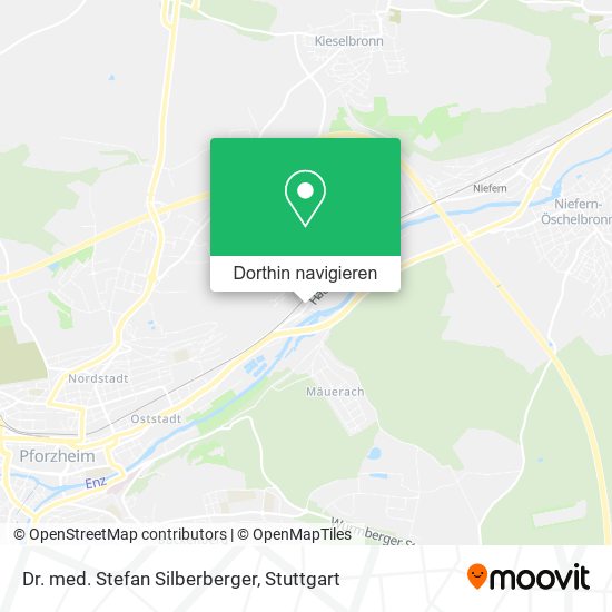 Dr. med. Stefan Silberberger Karte