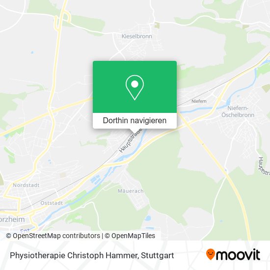 Physiotherapie Christoph Hammer Karte