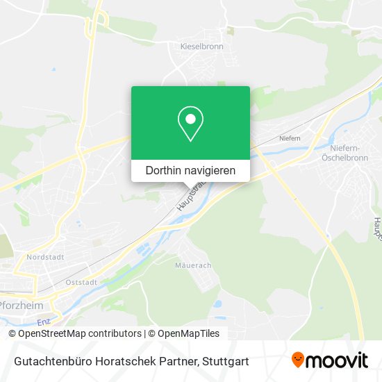 Gutachtenbüro Horatschek Partner Karte