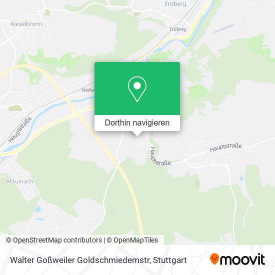 Walter Goßweiler Goldschmiedemstr Karte