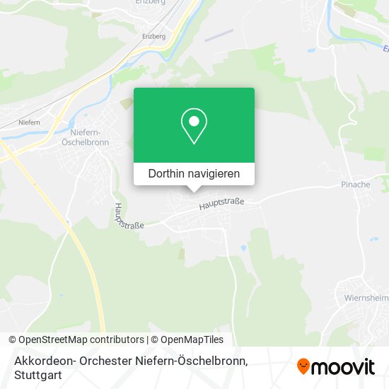 Akkordeon- Orchester Niefern-Öschelbronn Karte