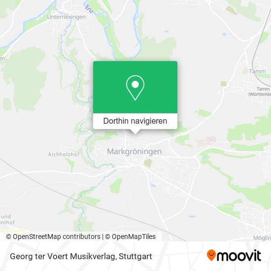 Georg ter Voert Musikverlag Karte