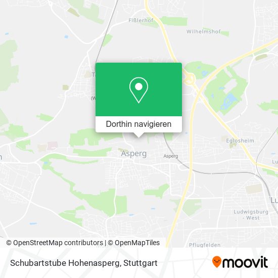 Schubartstube Hohenasperg Karte