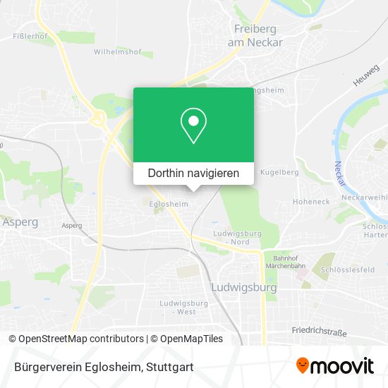 Bürgerverein Eglosheim Karte