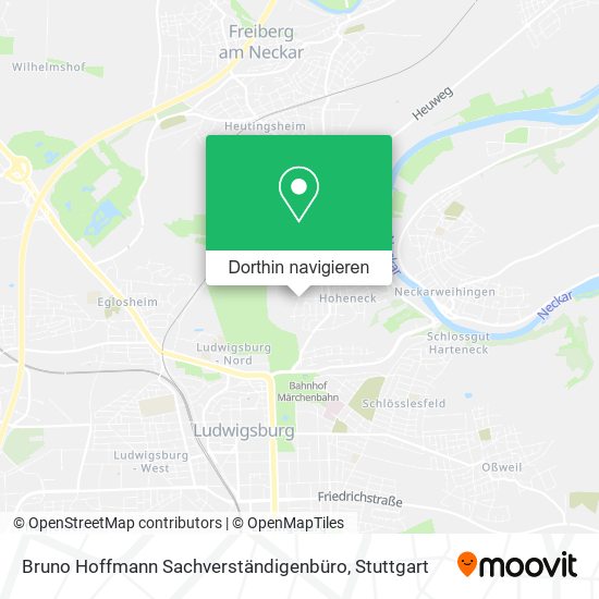Bruno Hoffmann Sachverständigenbüro Karte
