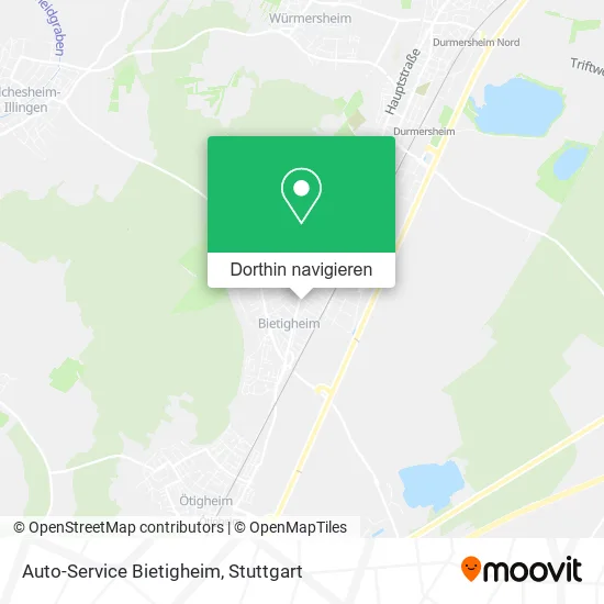 Auto-Service Bietigheim Karte