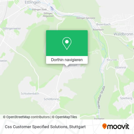 Css Customer Specified Solutions Karte
