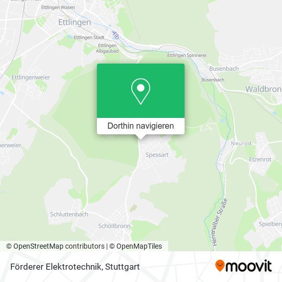 Förderer Elektrotechnik Karte