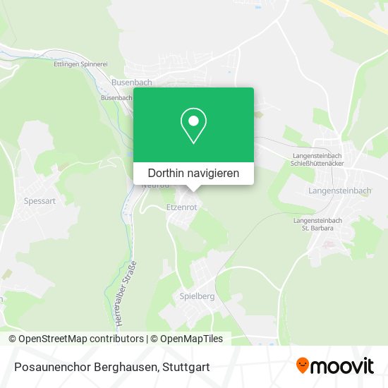 Posaunenchor Berghausen Karte