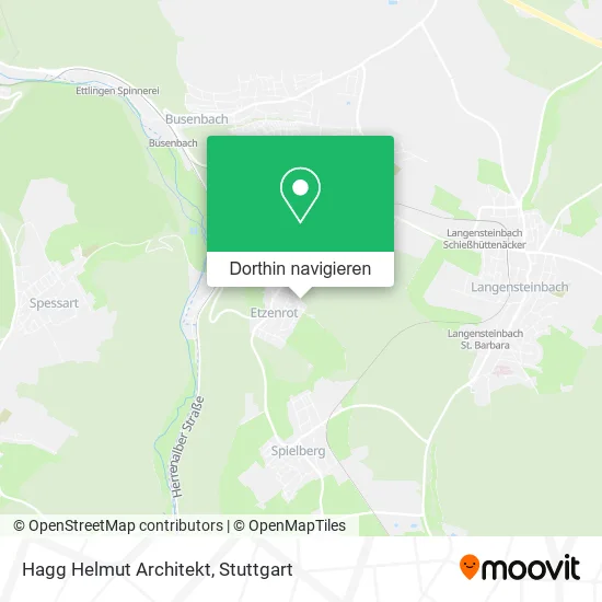 Hagg Helmut Architekt Karte