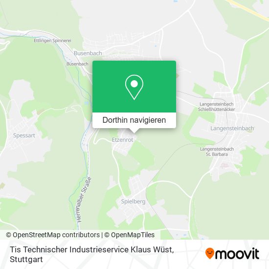 Tis Technischer Industrieservice Klaus Wüst Karte