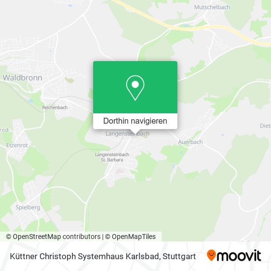 Küttner Christoph Systemhaus Karlsbad Karte