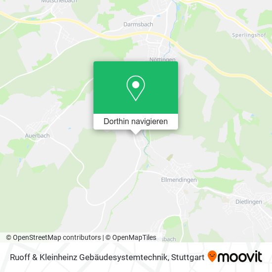 Ruoff & Kleinheinz Gebäudesystemtechnik Karte