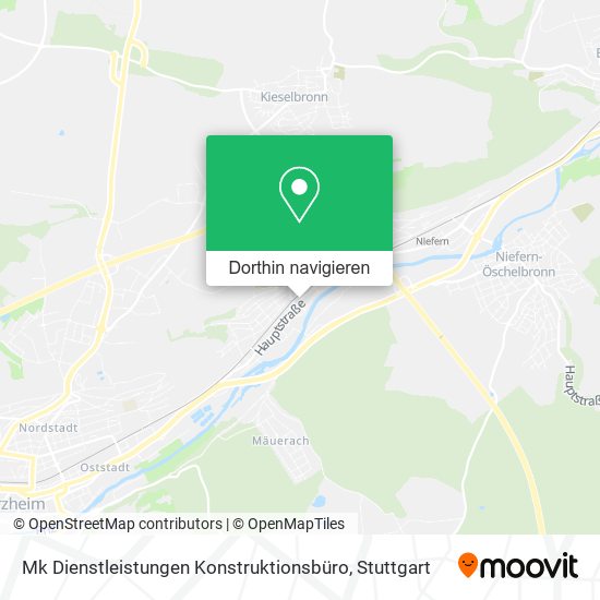 Mk Dienstleistungen Konstruktionsbüro Karte