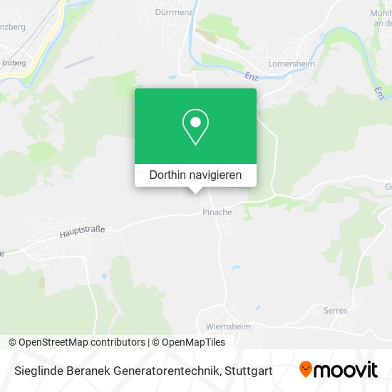 Sieglinde Beranek Generatorentechnik Karte