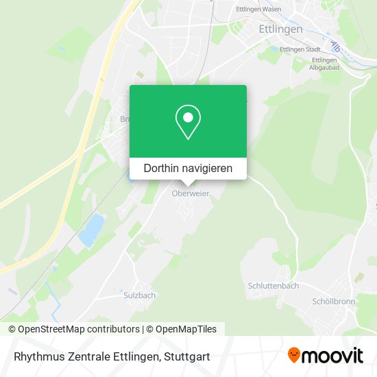 Rhythmus Zentrale Ettlingen Karte