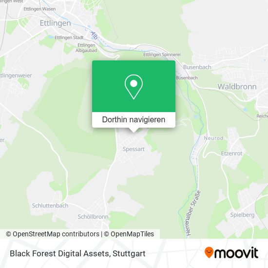 Black Forest Digital Assets Karte