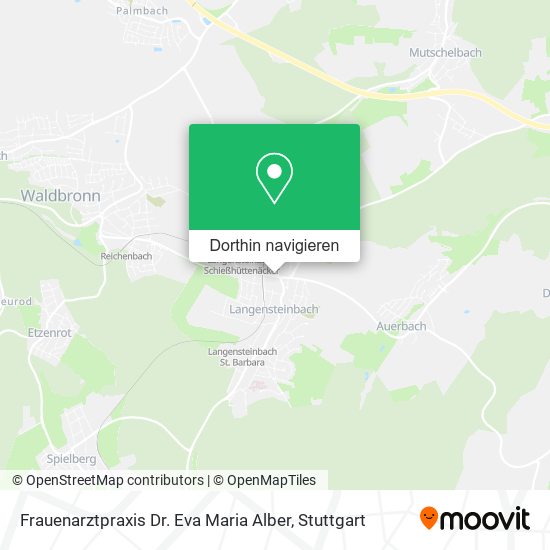 Frauenarztpraxis Dr. Eva Maria Alber Karte