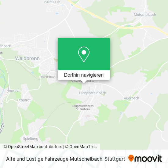 Alte und Lustige Fahrzeuge Mutschelbach Karte