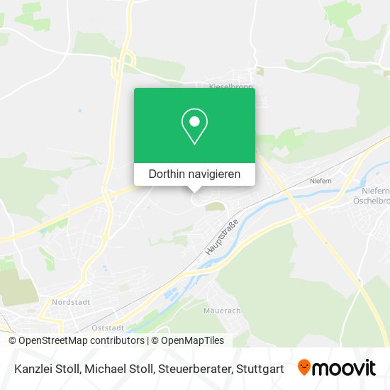 Kanzlei Stoll, Michael Stoll, Steuerberater Karte
