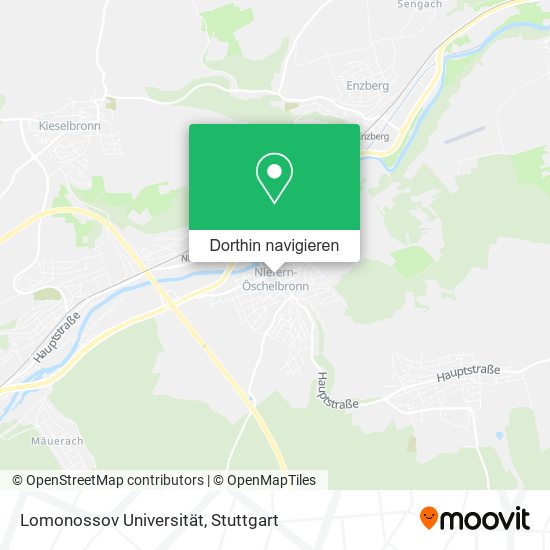 Lomonossov Universität Karte