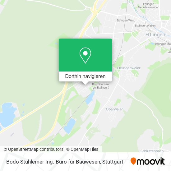 Bodo Stuhlemer Ing.-Büro für Bauwesen Karte