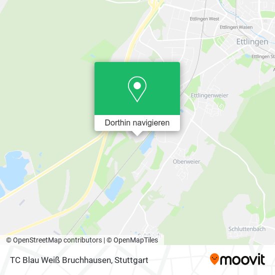 TC Blau Weiß Bruchhausen Karte