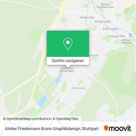 Atelier Friedemann Bruns Graphikdesign Karte