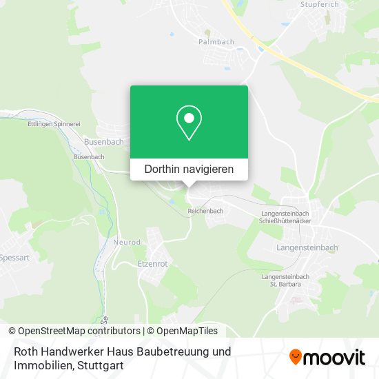 Roth Handwerker Haus Baubetreuung und Immobilien Karte