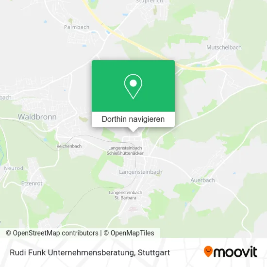 Rudi Funk Unternehmensberatung Karte