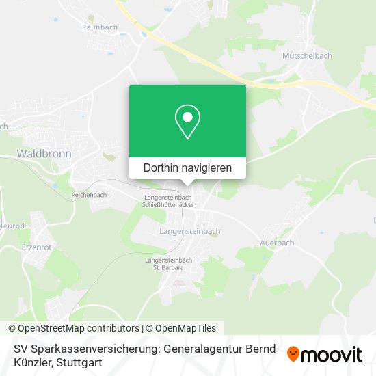 SV Sparkassenversicherung: Generalagentur Bernd Künzler Karte