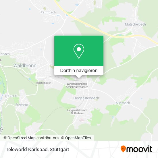 Teleworld Karlsbad Karte