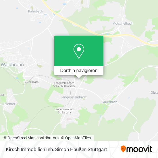 Kirsch Immobilien Inh. Simon Haußer Karte