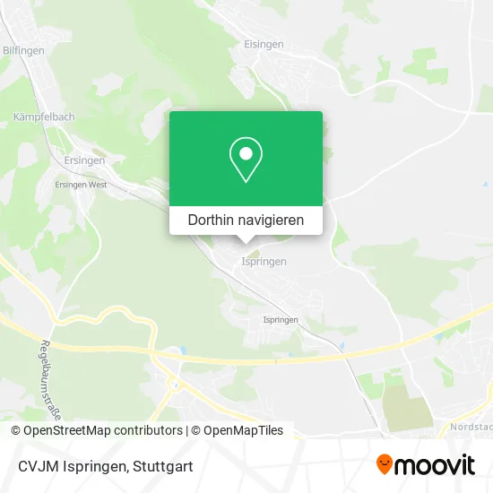 CVJM Ispringen Karte