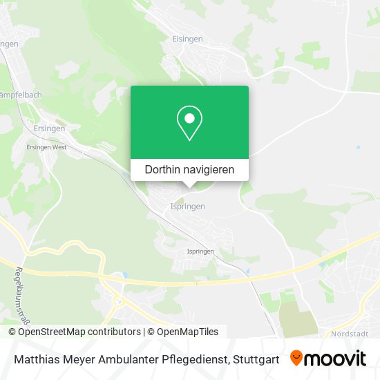 Matthias Meyer Ambulanter Pflegedienst Karte