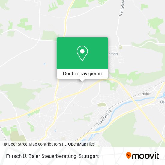 Fritsch U. Baier Steuerberatung Karte