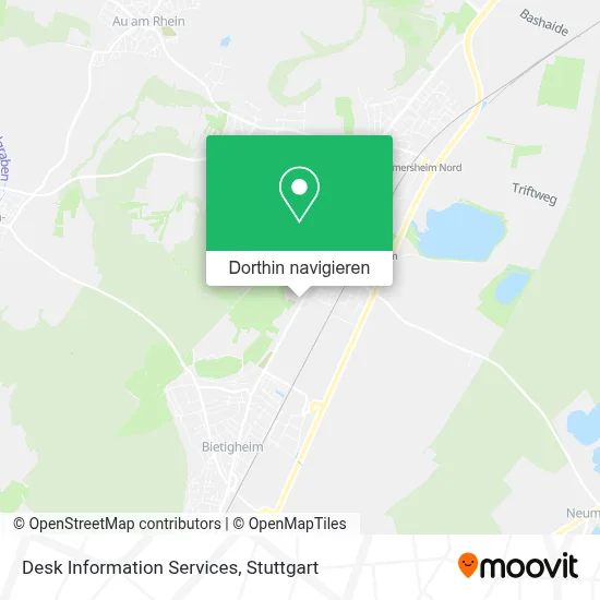 Desk Information Services Karte