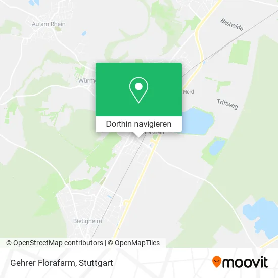 Gehrer Florafarm Karte