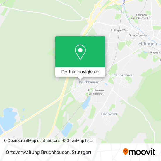 Ortsverwaltung Bruchhausen Karte