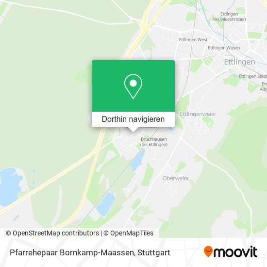 Pfarrehepaar Bornkamp-Maassen Karte