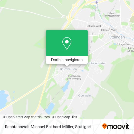 Rechtsanwalt Michael Eckhard Müller Karte