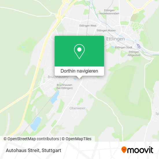 Autohaus Streit Karte