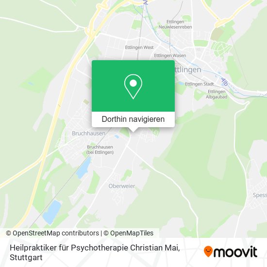 Heilpraktiker für Psychotherapie Christian Mai Karte