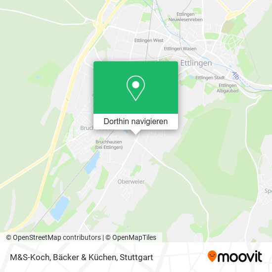 M&S-Koch, Bäcker & Küchen Karte