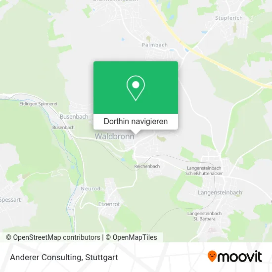 Anderer Consulting Karte