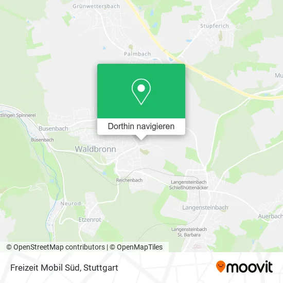 Freizeit Mobil Süd Karte