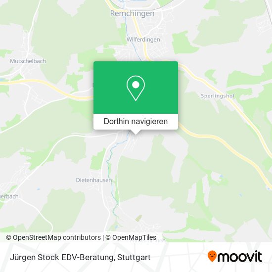 Jürgen Stock EDV-Beratung Karte