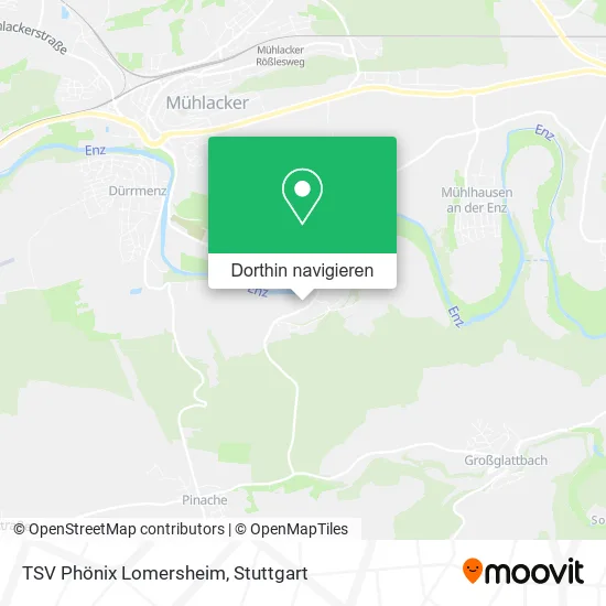 TSV Phönix Lomersheim Karte