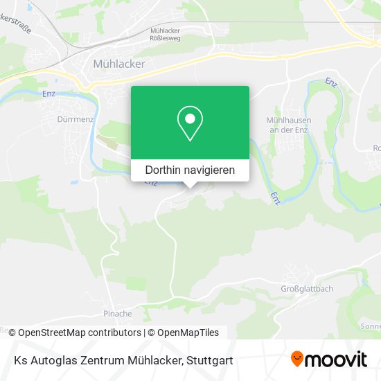 Ks Autoglas Zentrum Mühlacker Karte