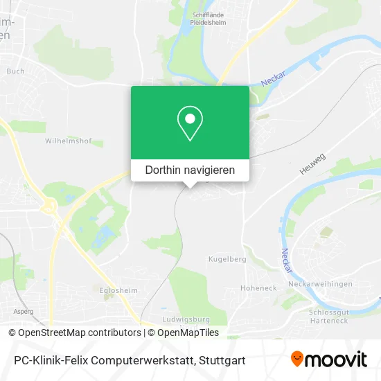 PC-Klinik-Felix Computerwerkstatt Karte
